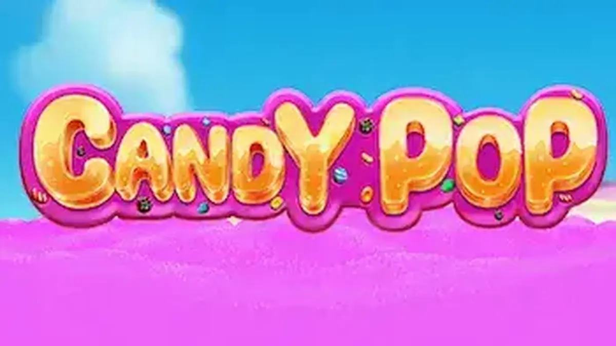 Tampilan visual slot Candy Pop dengan simbol permen warna-warni
